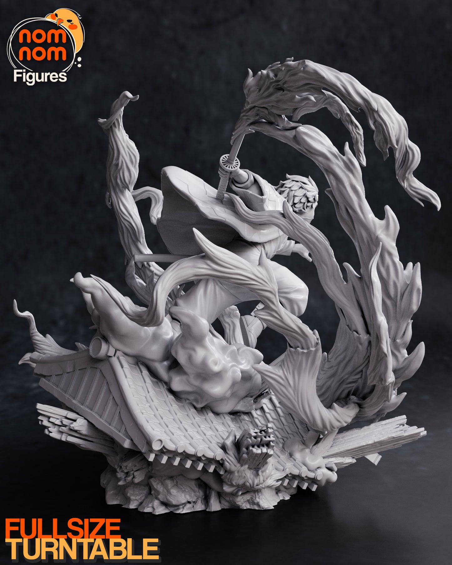 Figura de Resina - Tanjiro - Kimetsu No Yaiba / Demon Slayer