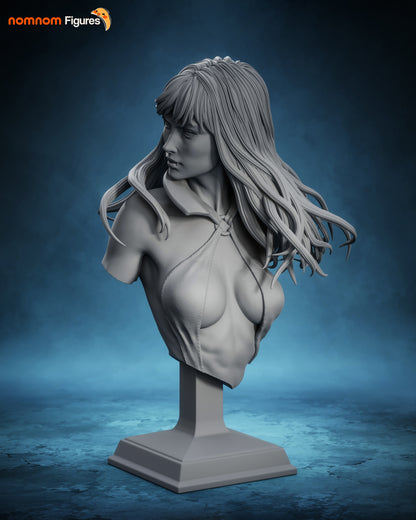 Figura Vampirella en resina sin pintar, foto 17