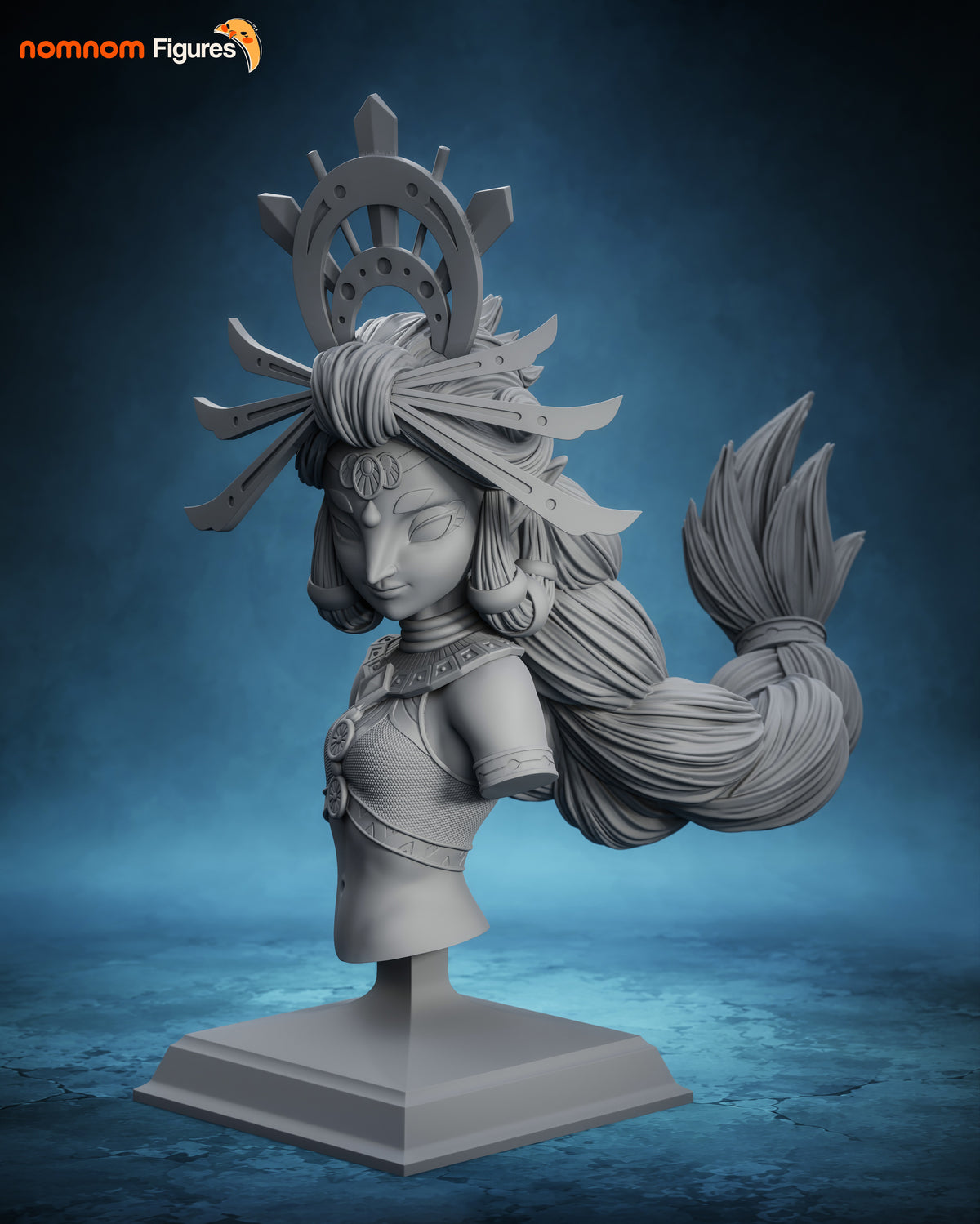 Figura Riju Zelda Breath of the Wild en resina, foto 19