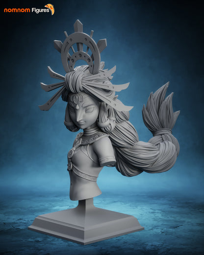 Figura Riju Zelda Breath of the Wild en resina, foto 19