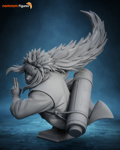 Figura Jiraiya Naruto en resina, foto 16