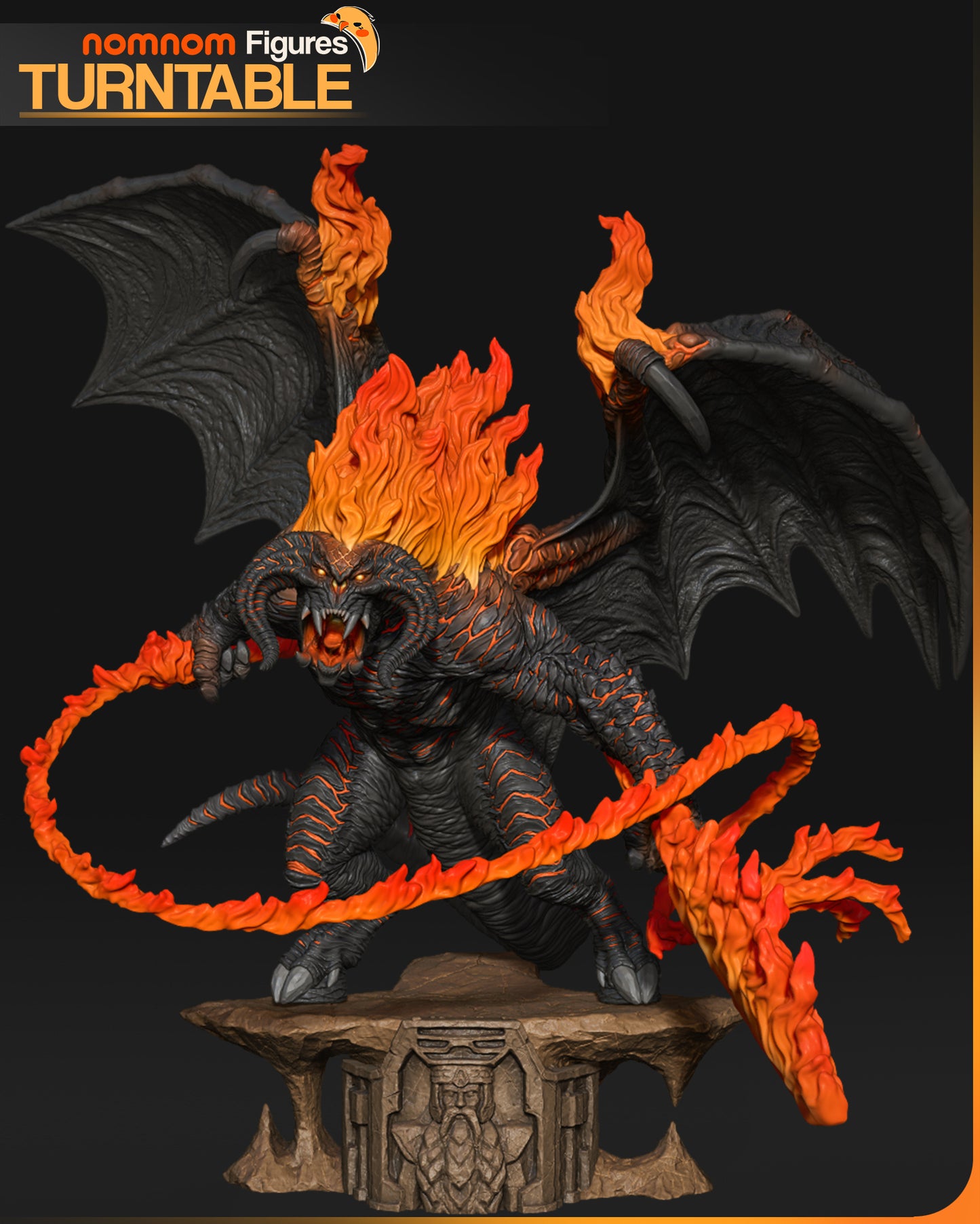 Figura de Resina - Balrog - El Señor de los Anillos