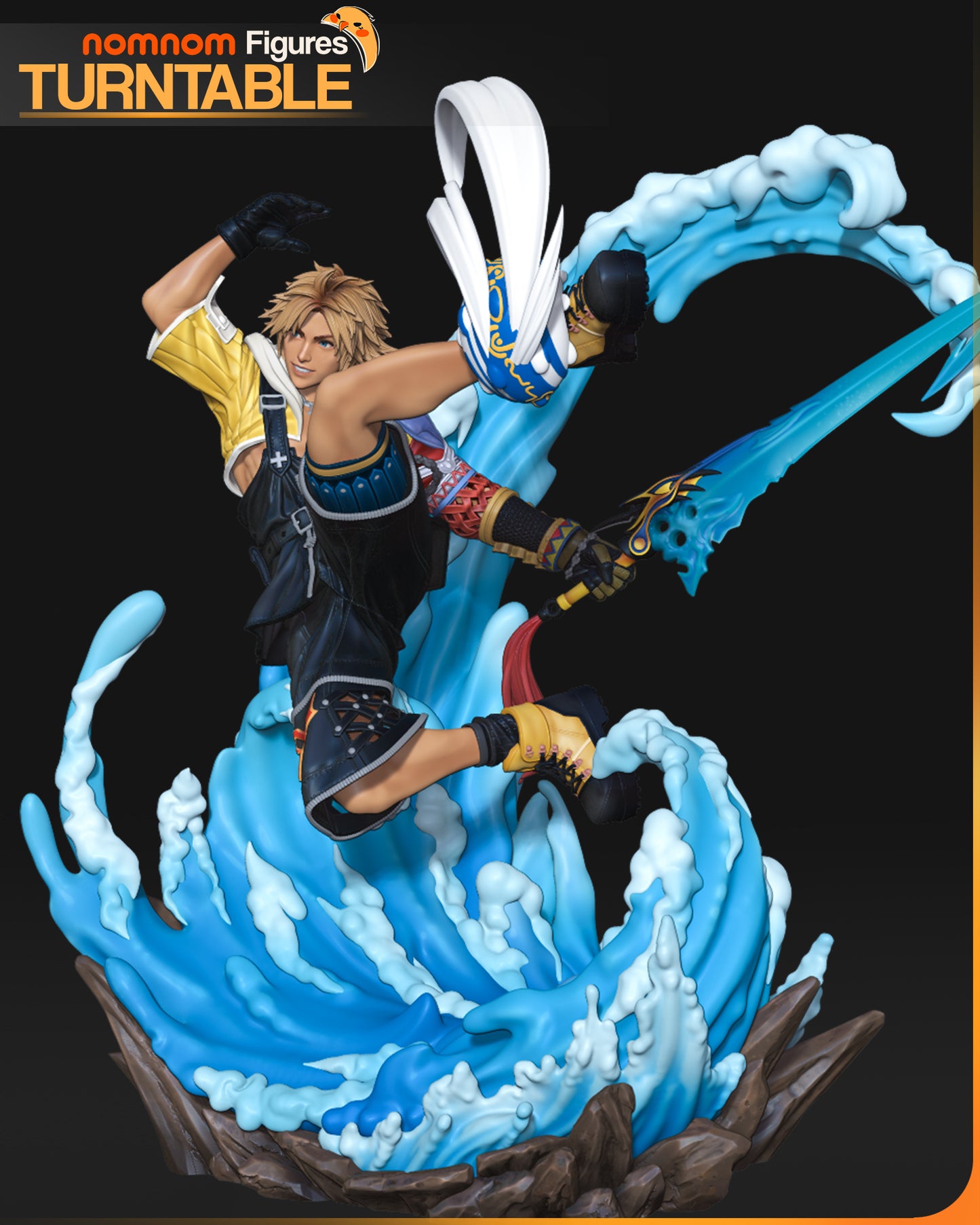 Figura de Resina - Tidus - Final Fantasy X