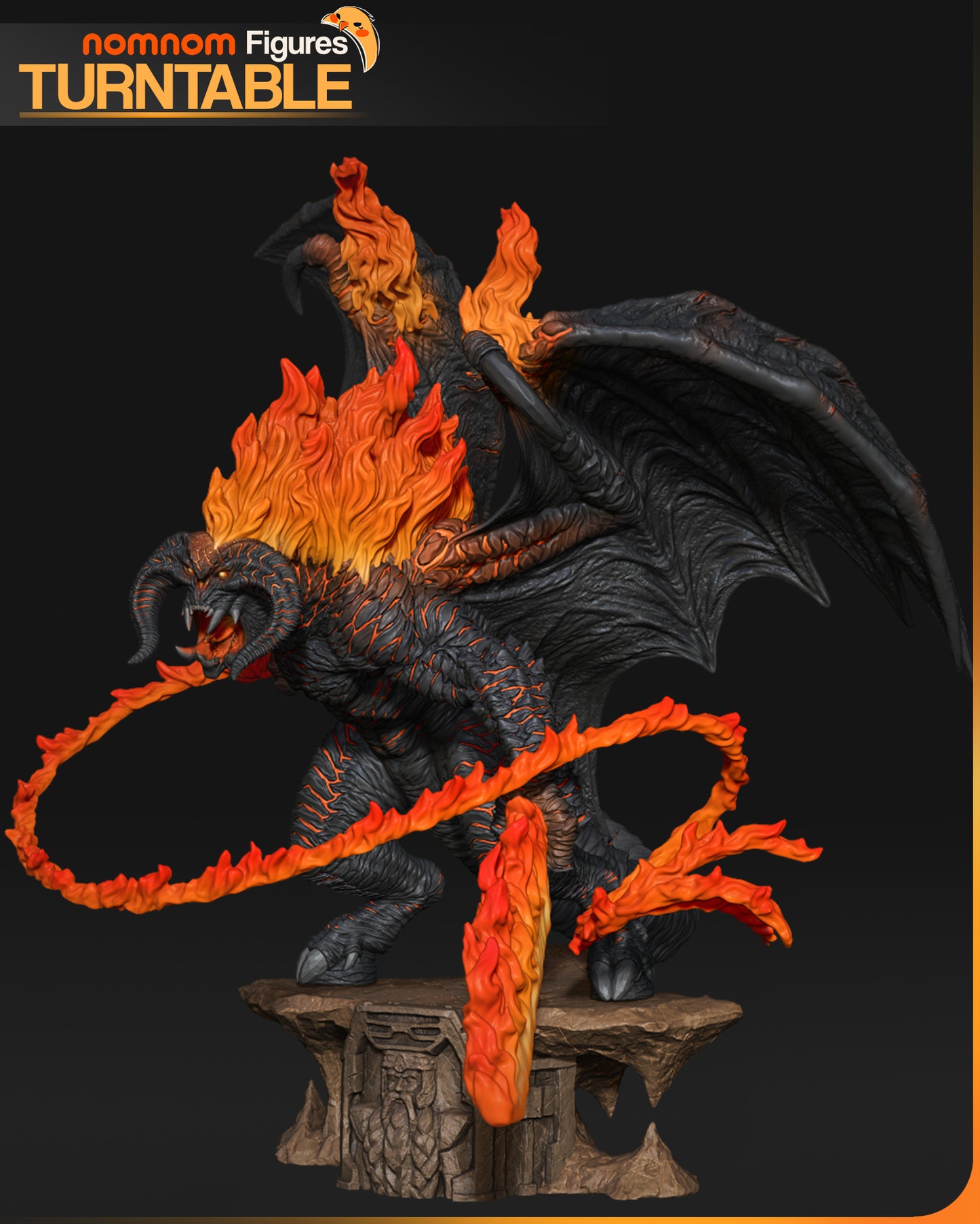 Figura de Resina - Balrog - El Señor de los Anillos