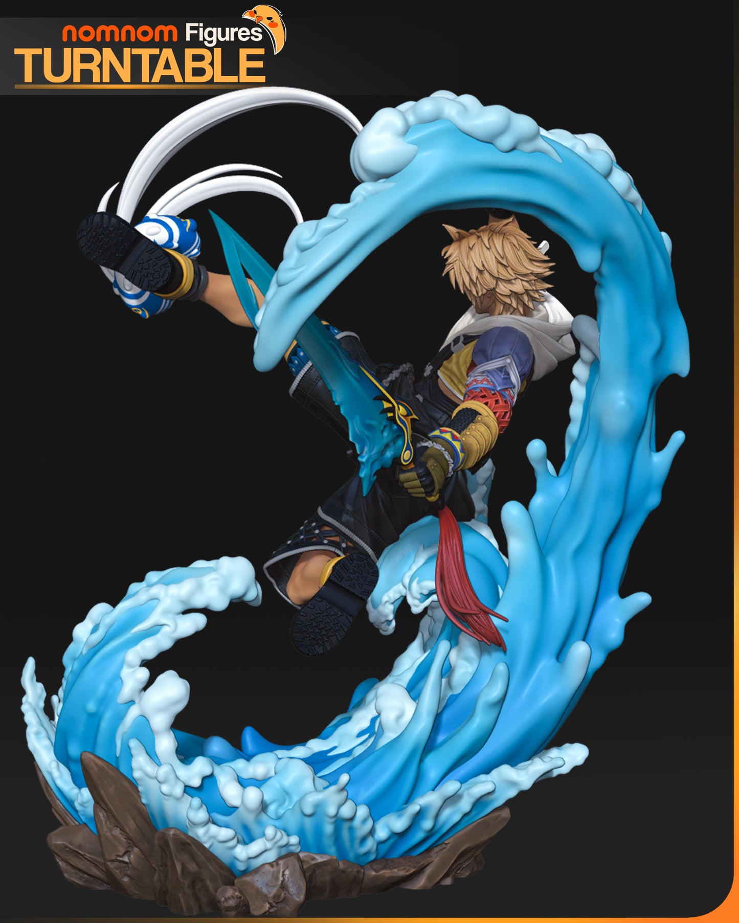 Figura de Resina - Tidus - Final Fantasy X