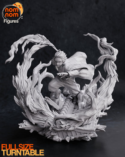 Figura de Resina - Tanjiro - Kimetsu No Yaiba / Demon Slayer