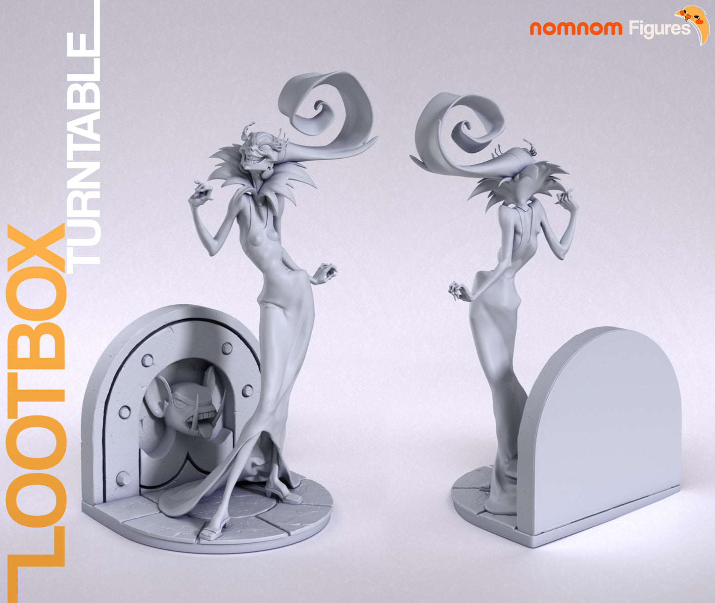 Figura de Resina - Yzma - El Emperador y sus Locuras