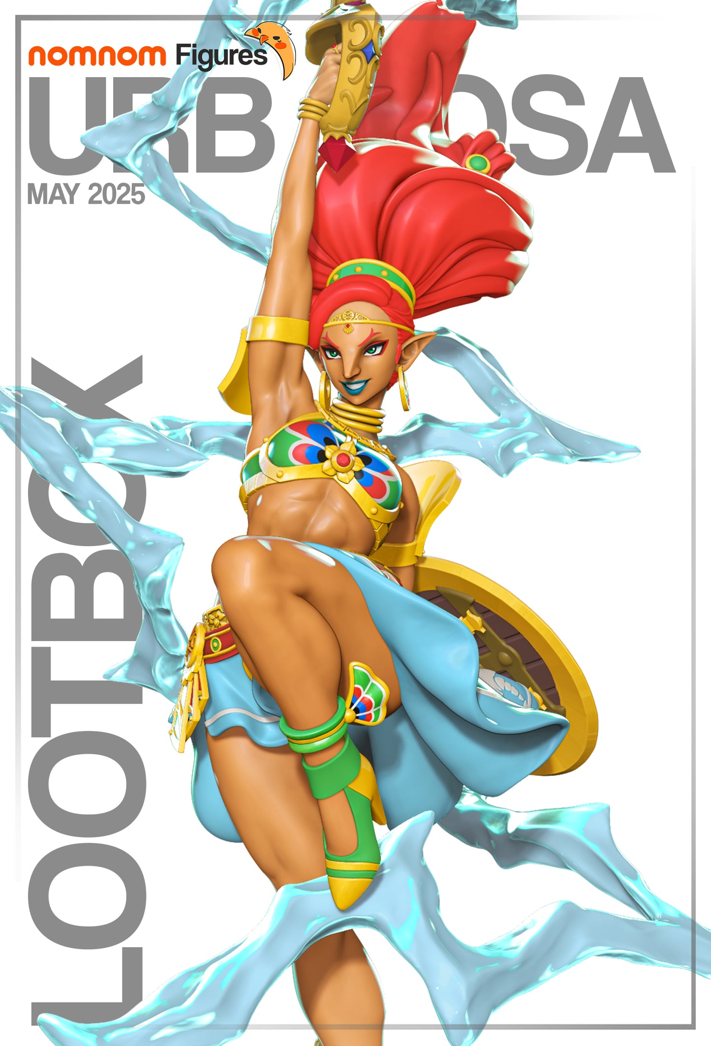 Figura de Resina - Urbosa - The Legend of Zelda Breath of the Wild