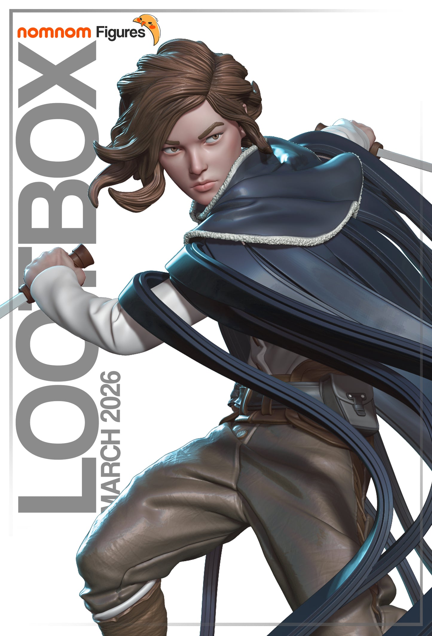 Figura de Resina - Vin - Nacidos de la Bruma / Mistborn