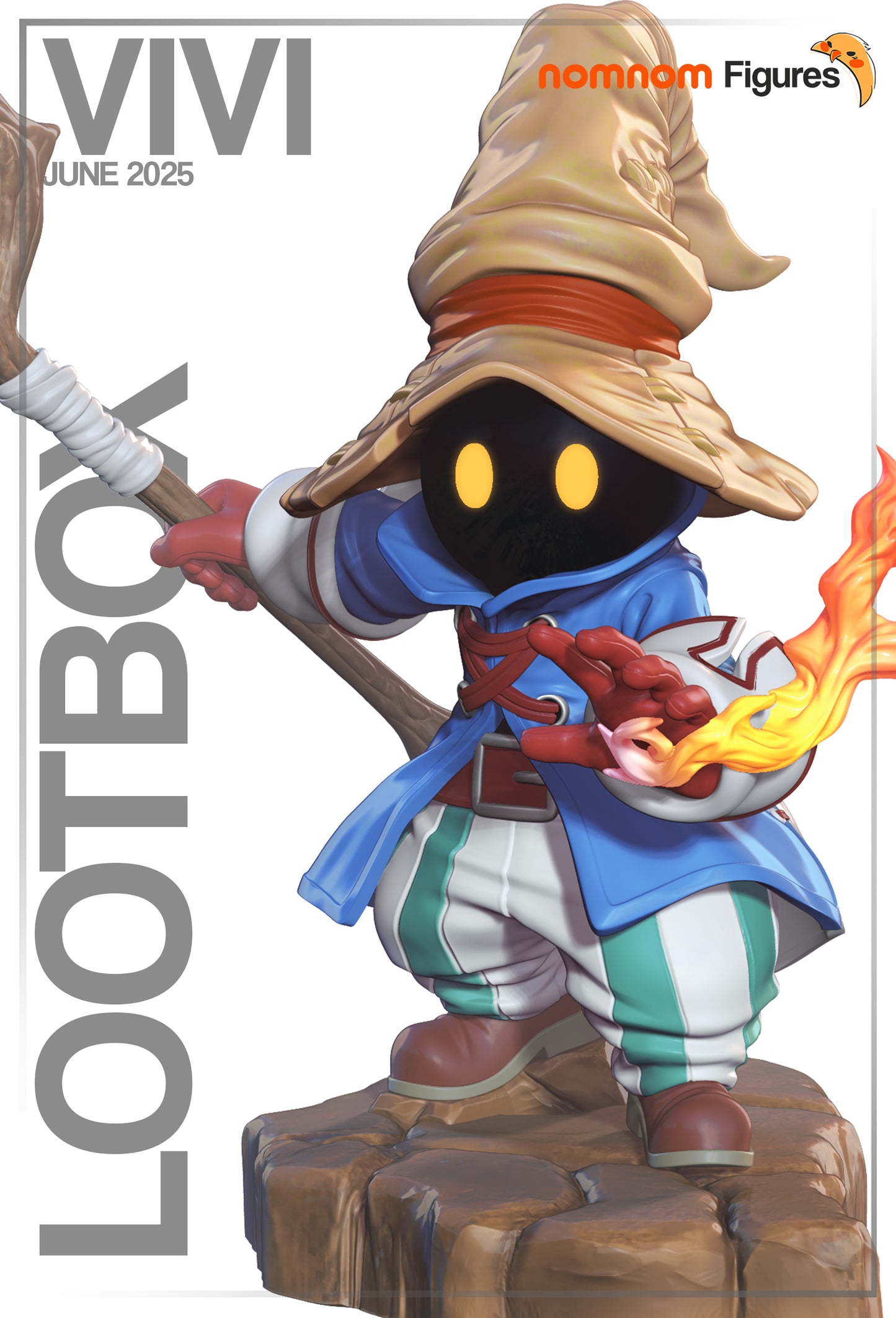 Figura de Resina - Vivi Ornitier - Final Fantasy IX