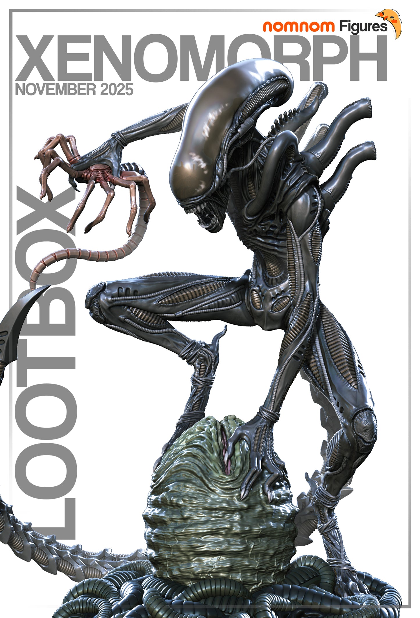 Figura de Resina - Xenomorfo - Alien